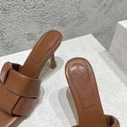 Bottega Veneta Brown Mules 9.5cm - 6