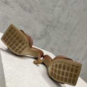 Bottega Veneta Brown Mules 9.5cm - 5