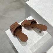 Bottega Veneta Brown Mules 9.5cm - 4