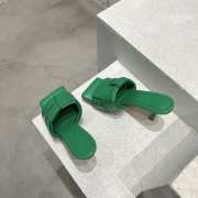 Bottega Veneta Green Mules 9.5cm - 4