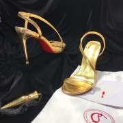 Louboutin High Heel Gold 10cm - 3