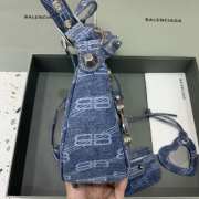 Balenciaga Blue Jean Le Cagole 33x16x8cm - 6