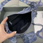 Balenciaga Blue Jean Le Cagole 33x16x8cm - 5