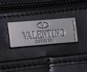 Valentino Black Garavani 2way Silver Bucklet 33x26x12cm - 2