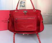 Valentino Red Garavani 2way Silver Bucklet 33x26x12cm - 4