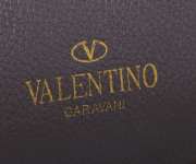 Valentino Purple Garavani 2way Silver Bucklet 33x26x12cm - 6