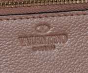 Valentino Pink Garavani 2way Silver Bucklet 33x26x12cm - 3