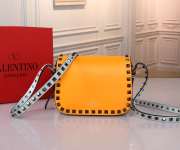 Valentino Rockstud leather handbag iron bucklet 26x18x8cm - 3