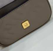 Fendi Brown Nano Baguette with gold bucklet 11x3x7cm - 2