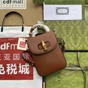 Gucci Bamboo mini handbag 14x16x4cm  - 6