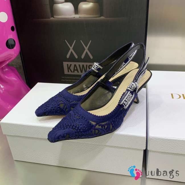 J'Adior pumps in blue 6.5cm/9.5cm - 1