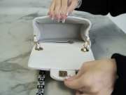 Chanel 23C small bag in white 16×13×7cm - 2