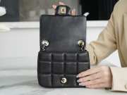 Chanel 23C small bag in black 16×13×7cm - 6