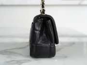 Chanel 23C small bag in black 16×13×7cm - 5