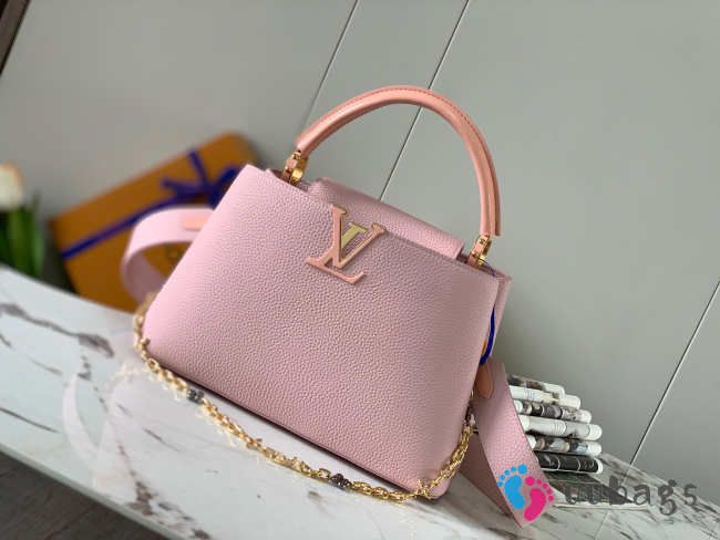 Louis Vuitton Capucines PM in Pink 31.5x20x11cm - 1