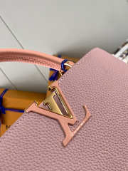 Louis Vuitton Capucines PM in Pink 31.5x20x11cm - 6