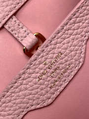 Louis Vuitton Capucines PM in Pink 31.5x20x11cm - 5