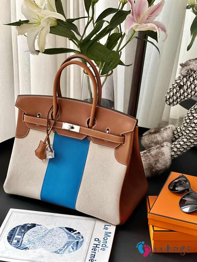 Hermes Birkin 35 Flag Bag  - 1