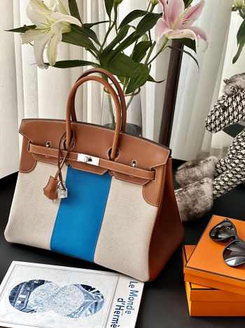 Hermes Birkin 35 Flag Bag 