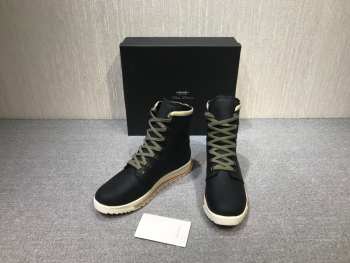 Rick Owens & Hood Rubber Black boot