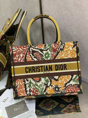 Dior Book Tote Embroided Bag 36x18x28cm - 1