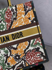 Dior Book Tote Embroided Bag 42x35x18cm - 6