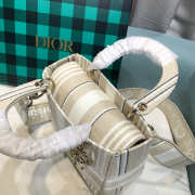 Chistian Dior D-lite Grey 24x20x11cm - 6