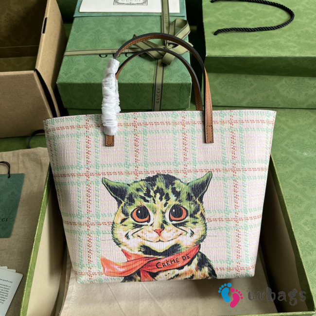 Gucci Tote Bag Cat 21x20x10cm - 1