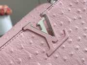 Louis Vuitton Capucines Ostrich Pink 31.5x20x11 cm - 4