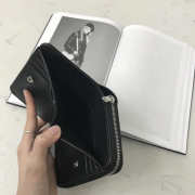 YSL Wallet with Silver Bucklet 12x10x3cm - 2