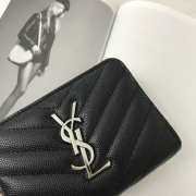 YSL Wallet with Silver Bucklet 12x10x3cm - 6