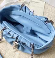 Givenchy Blue Small Kenny Shoulder Bag 32x22x17cm - 3