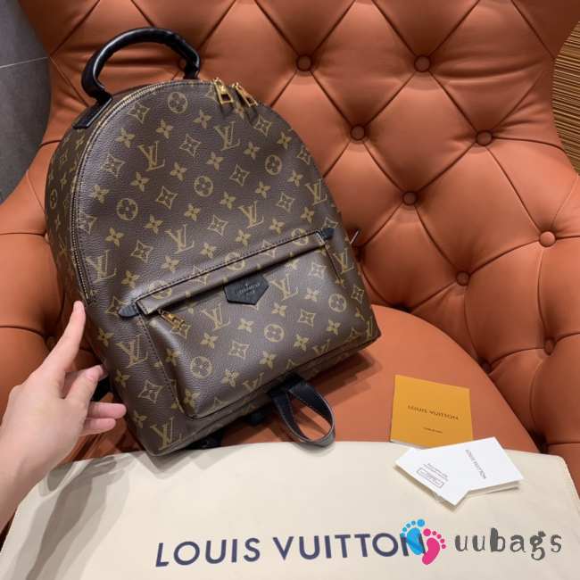 Louis Vuitton Palm Springs MM Green 30 x 33 x 16cm - 1