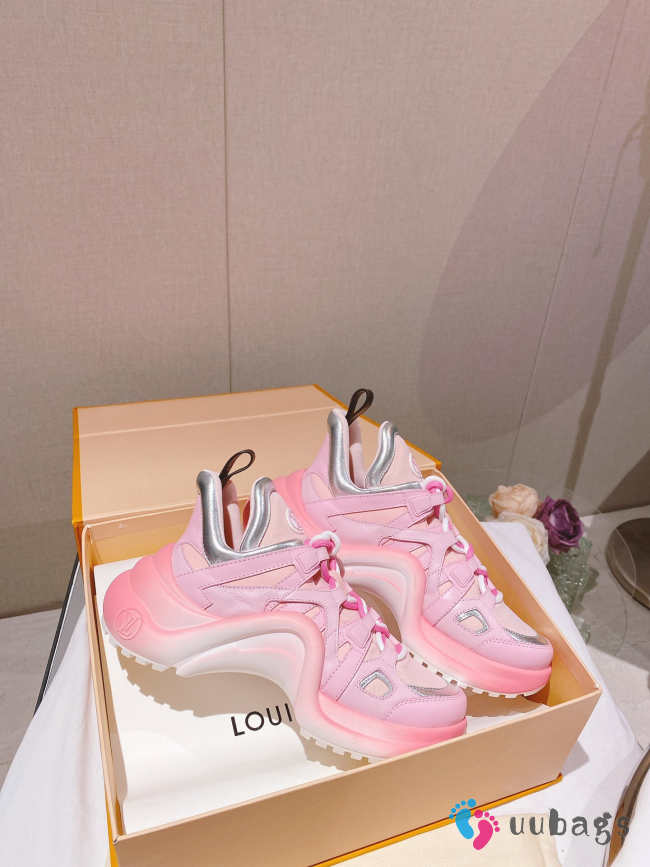 Louis Vuitton Sneaker Pink  - 1