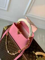 Louis Vuitton Capucines in Pink 21x14x8cm - 5