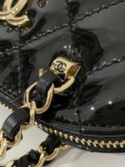 Chanel Clutch Glossy leather & Gold Hardware 11×16×5.5cm - 3