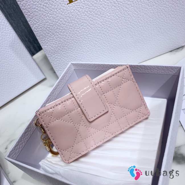 Lady Dior wallet 10.5x6x3cm  - 1