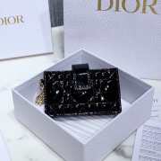 Lady Dior wallet 10.5x6x3cm  - 6