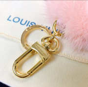 LV Mink Fur Charm 3 colors - 2