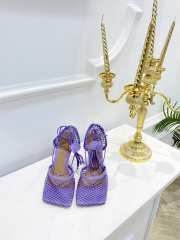 Bottega Veneta Purple High Heels 8cm - 1