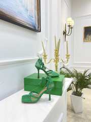 Bottega Veneta Green High Heels 8cm - 1