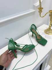 Bottega Veneta Green High Heels 8cm - 6