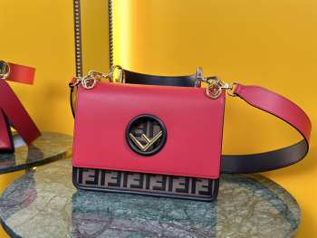 Fendi Peekaboo Pink 25X18cm