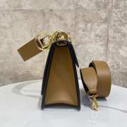 Fendi Peekaboo Brown 25X18cm - 2