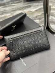 YSL Wallet West Hollywood in Black 22×13×4cm - 5