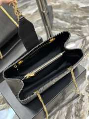 YSL Classic Shopper Black 33×22×15cm - 4