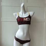 Fendi Bikini Brown B001 - 6