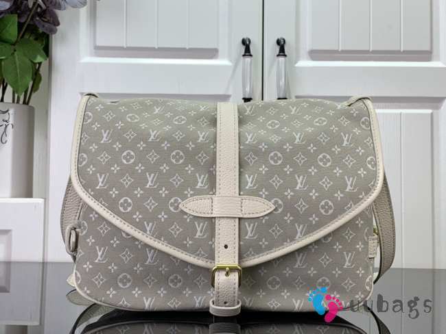 Louis Vuitton Monogram Saumur Grey 30x20x10cm - 1