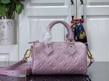 Louis Vuitton Nano Speedy Purple 16x10x7.5 cm