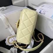 Chanel 23S AS4035 Vintage Yellow 15x15.5x7.5cm - 4